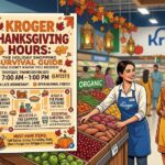 Kroger thanksgiving hours