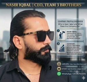 Nasir CEO Company Name Team 3brothers