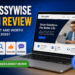 Glossywise Com website review displayed on a laptop with security and trust indicators