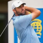 Scottie Scheffler competing during a PGA Tour event in the 2026 season