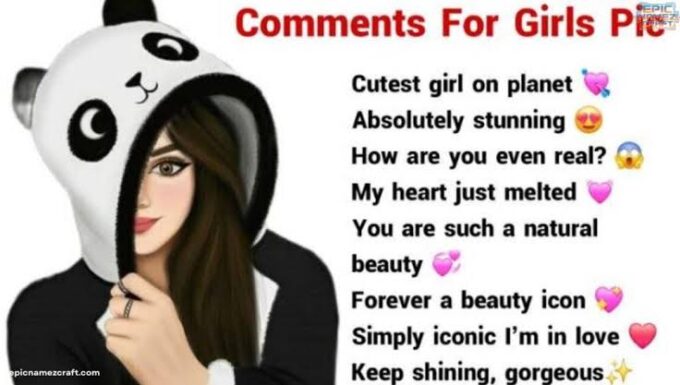 Best comment for girl pic on instagram