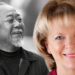 Kathleen Yamachi and Pat Morita illustrated biography cover with classic Hollywood theme
