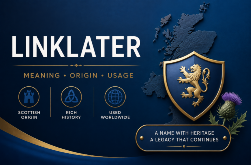 Illustration explaining Linklater meaning, Scottish surname origin, historical background, and everyday usage.