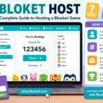 Blooket Host screen for hosting an educational game