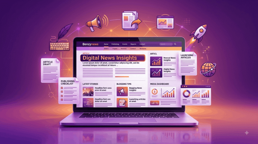Benzynews com digital news and blogging platform