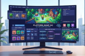 AI game maker that requires no coding for creating games