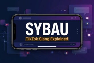 SYBAU meaning in text and its use as TikTok slang