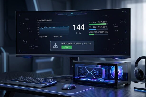 Driver updates and FPS calculators for better gaming performance