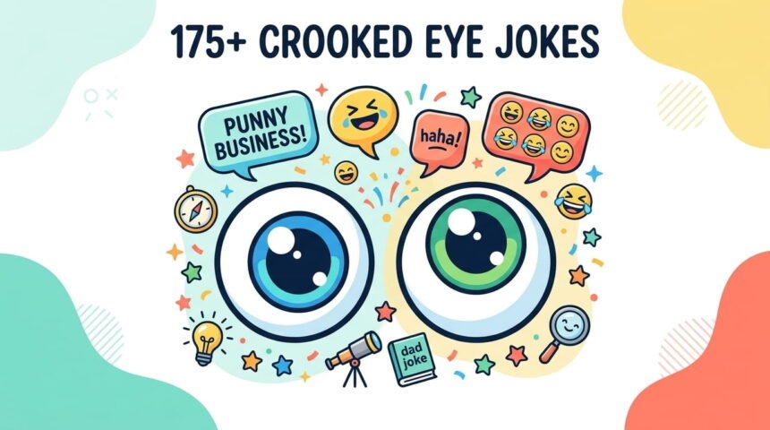175+ crooked eye jokes and funny eye puns