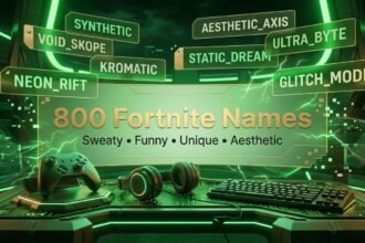 800 Fortnite names including sweaty, funny, unique and aesthetic usernames